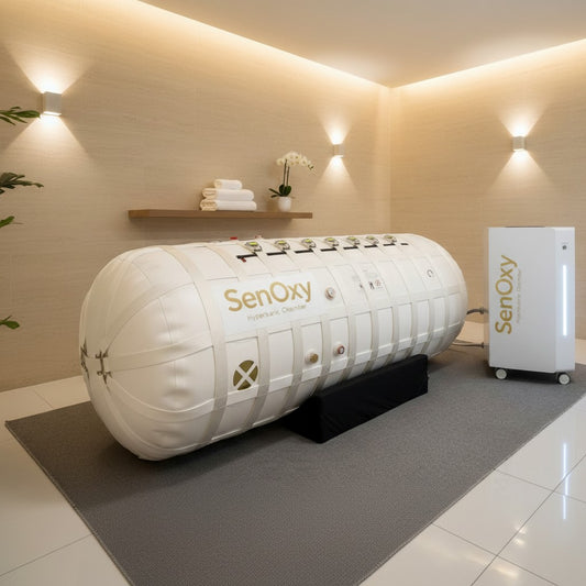 SenOxy Pro 2.0 ATA Horizontal Soft Hyperbaric Chamber