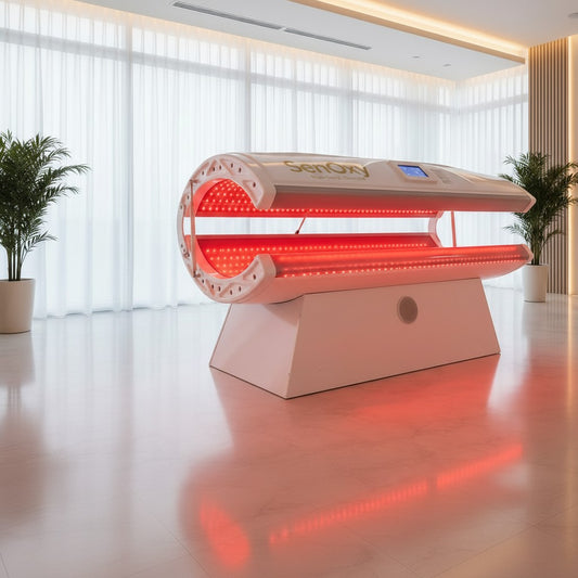 SenOxy RedLux Full Body Red Light Therapy Bed & PBM Pod